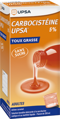 Sirop Carbocisteine UPSA 200 ml Carbocisteine UPSA 200 ml